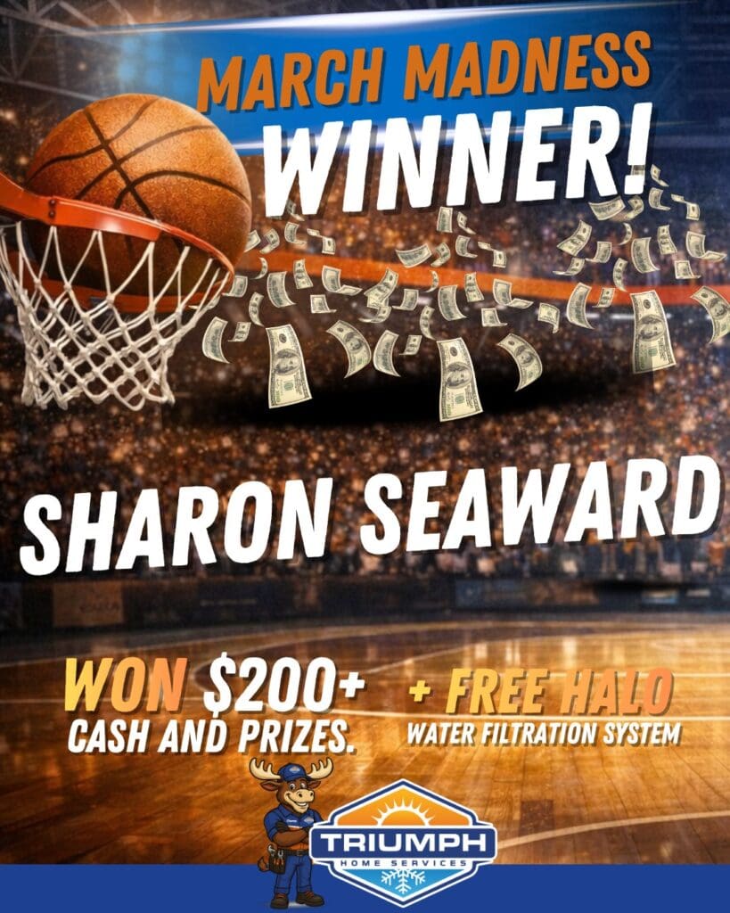 Winner of the march madness contest in Bow, NH